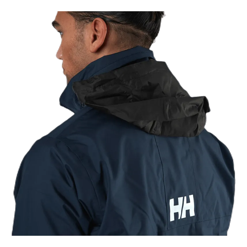 Active Hooded Midlayer Jacket Blue