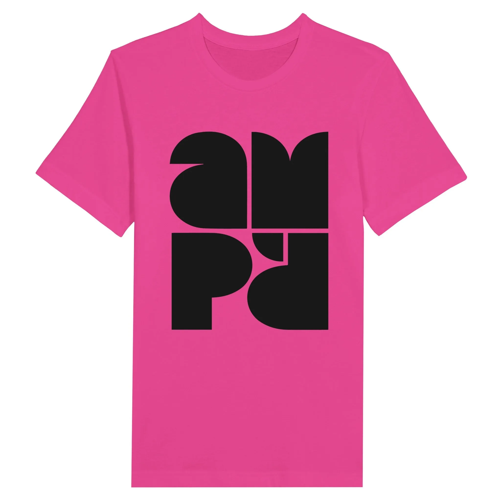 Amp'd Black Logo  -  Premium Unisex Crewneck T-shirt
