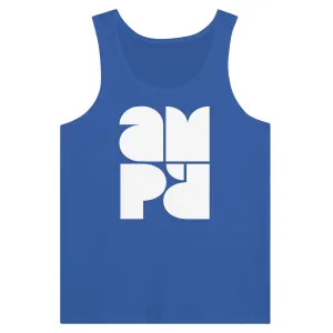 Amp'd White Logo  -  Premium Unisex Tank Top
