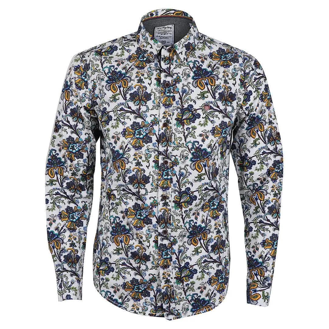 Badgley   Flowery Mens Well Styled Shirts