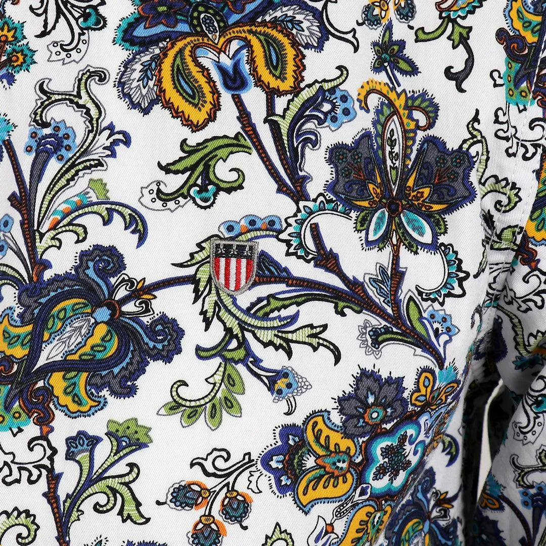 Badgley   Flowery Mens Well Styled Shirts
