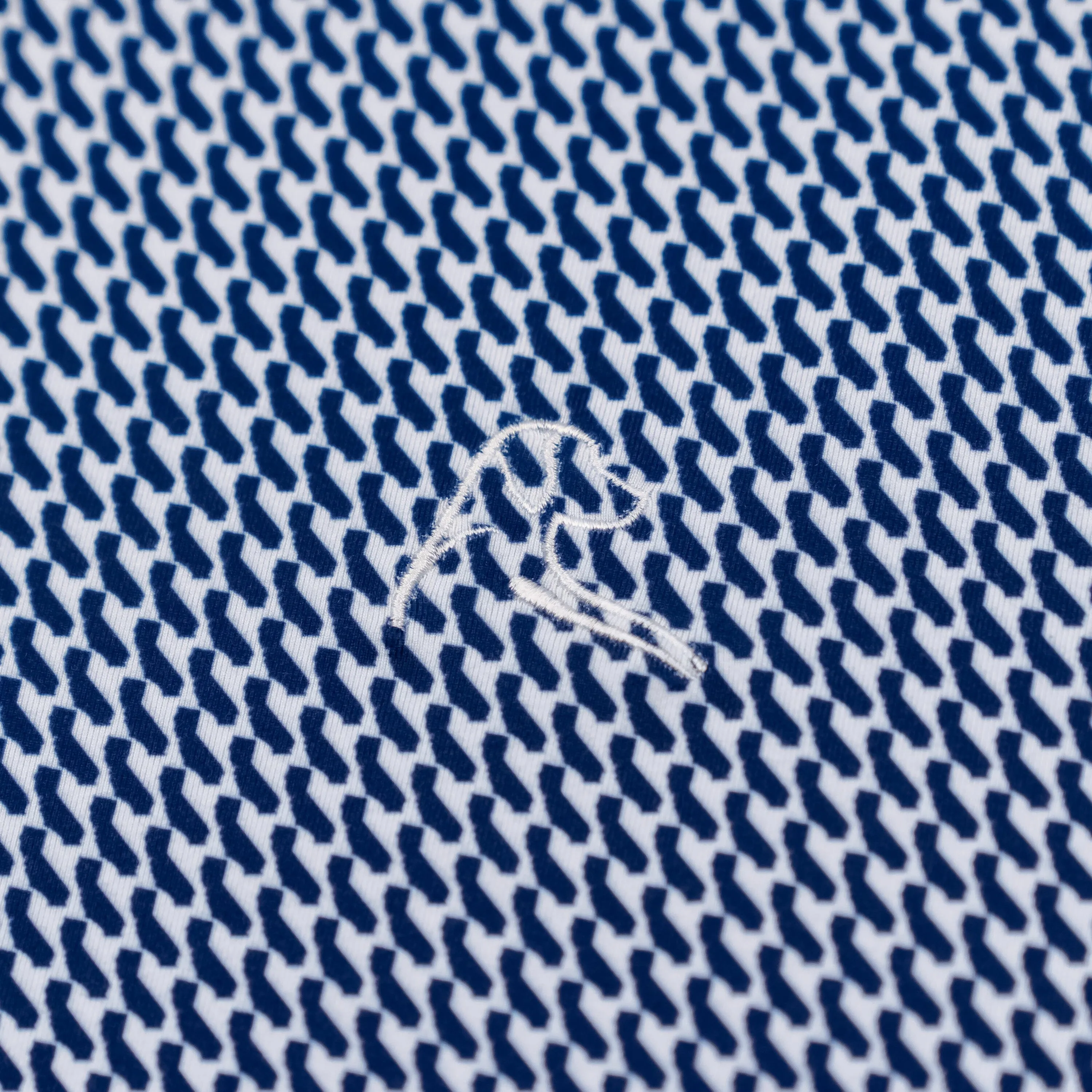 Cali Performance Q-Zip | The Cali - Admiral Navy/White