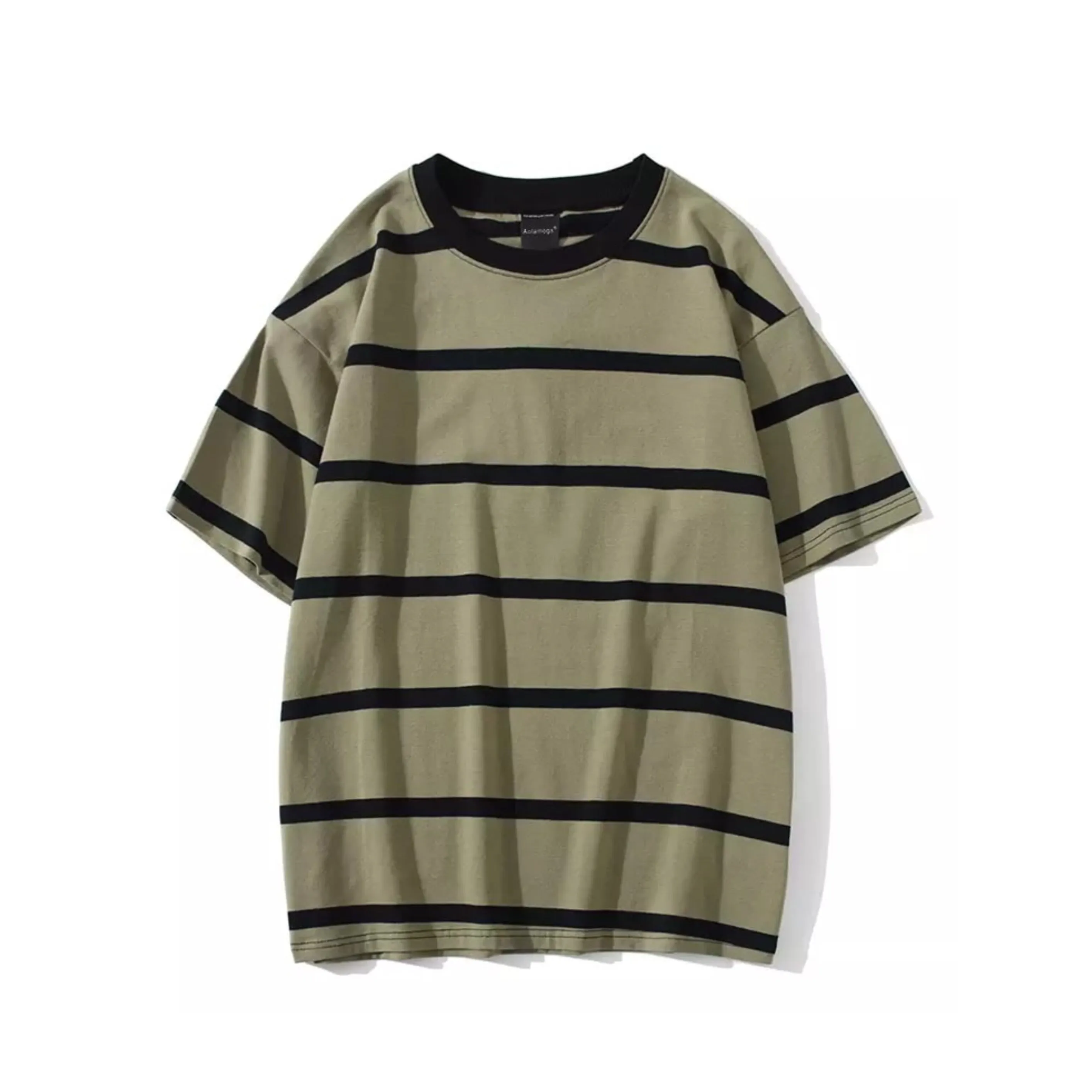 Chicmy-Streetwear y2k 90s Fashion Retro Casual Outfits Classic Striped T-shirt