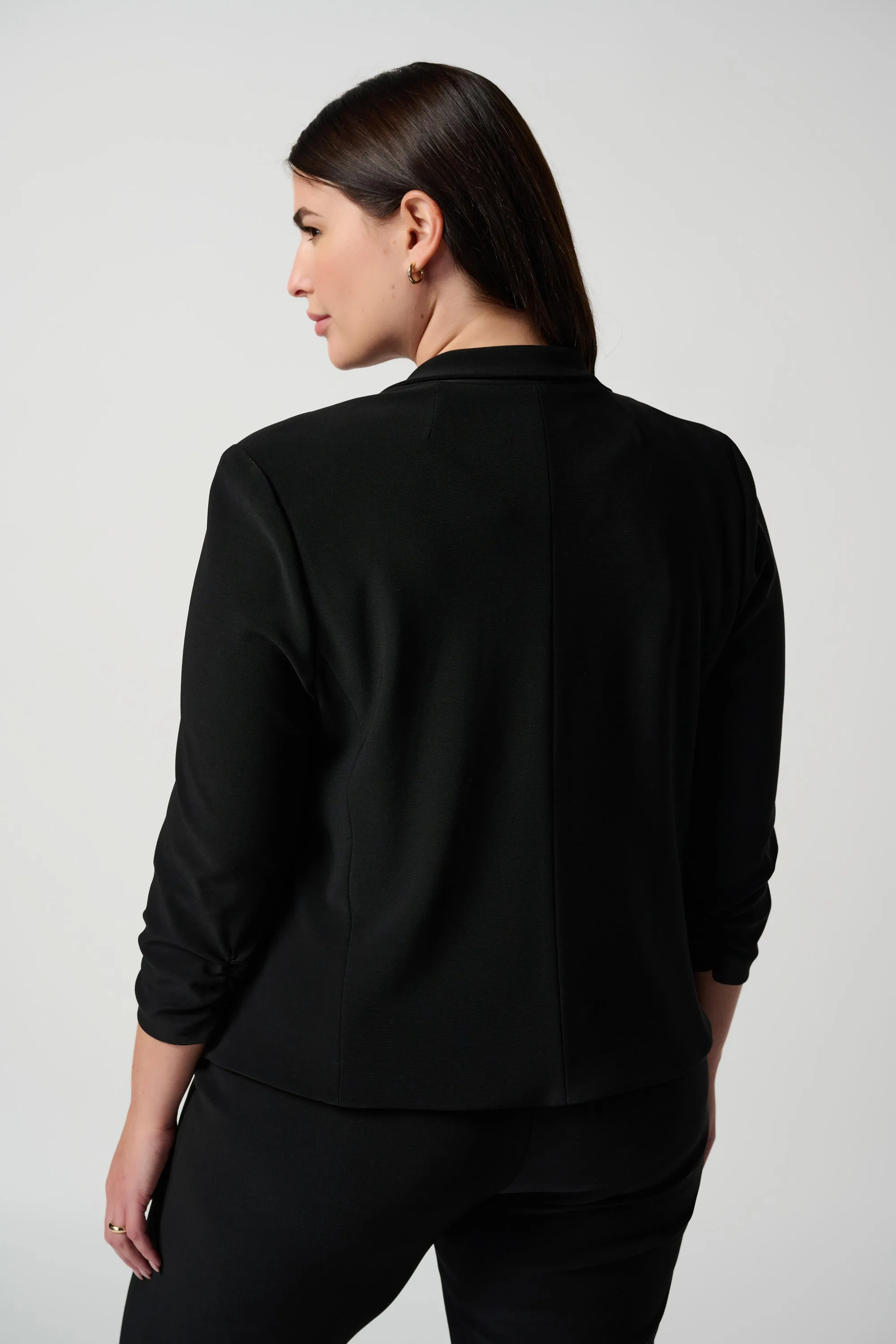 Classic Blazer 143148 In Black, Navy & Vanilla by Joseph Ribkoff