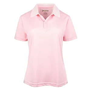 Dri-FIT Golf Shirts - Women Classic Solid Pink - Slim French Cut 6653