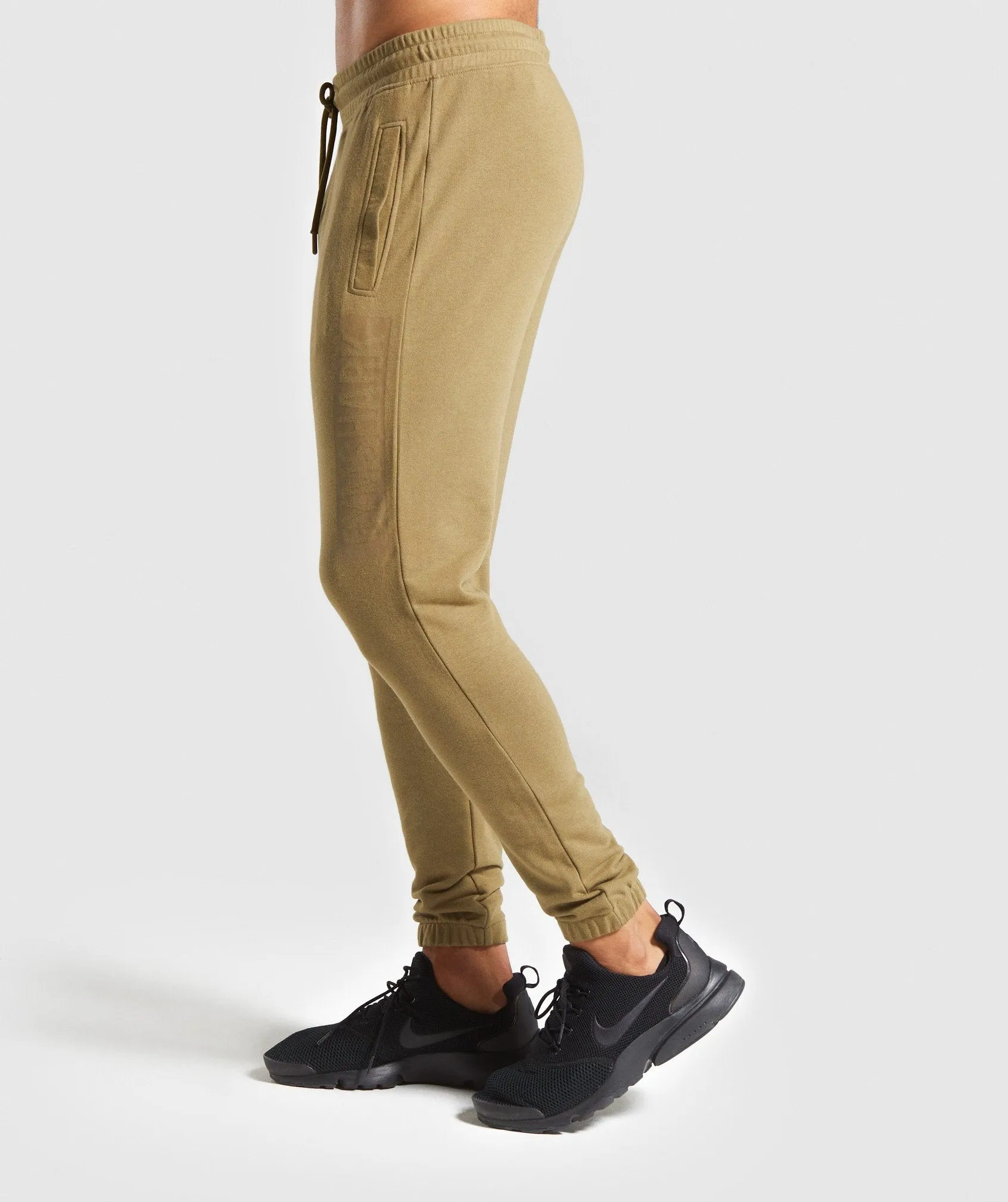 Gymshark Block Joggers - Khaki