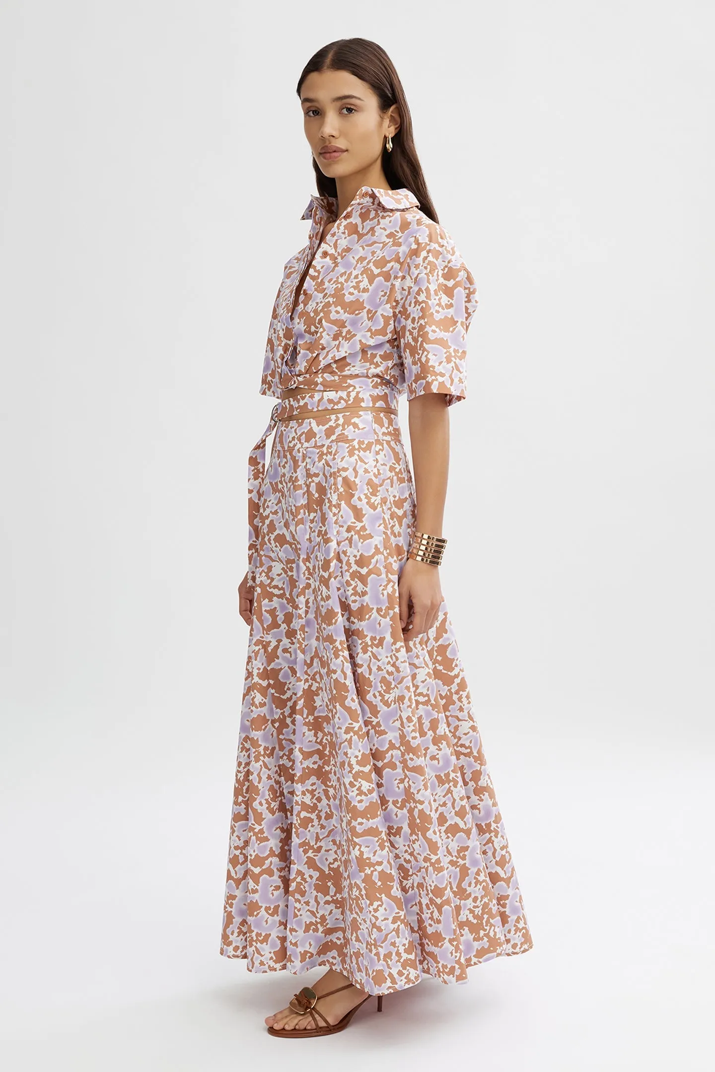 Irina Print Skirt