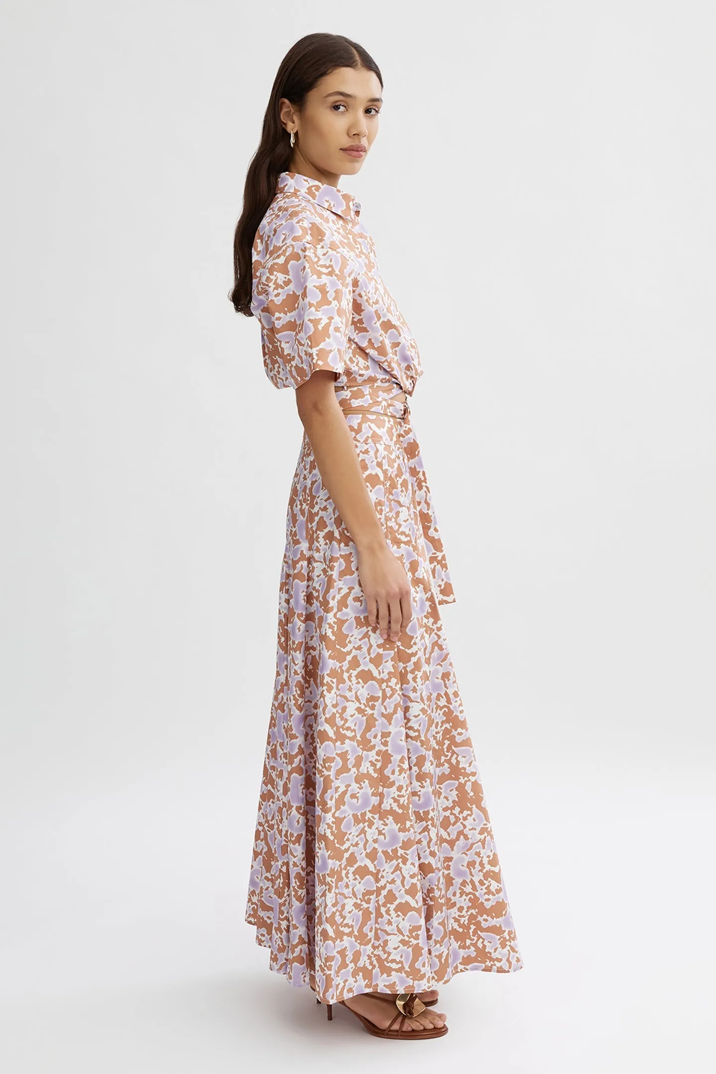 Irina Print Skirt
