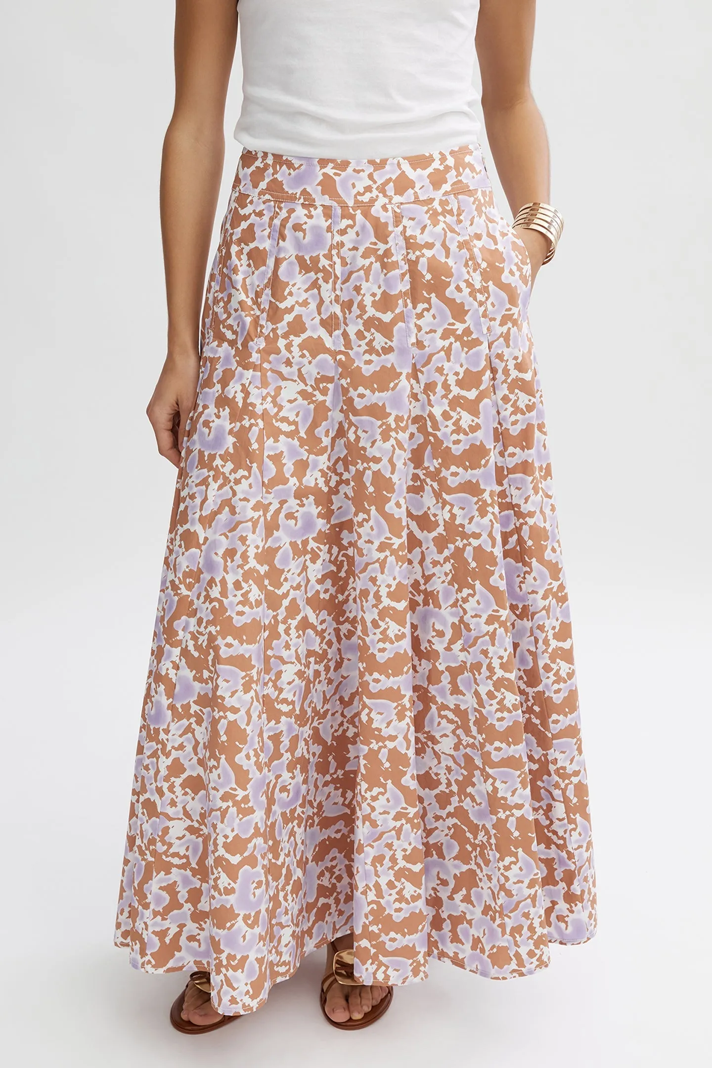 Irina Print Skirt