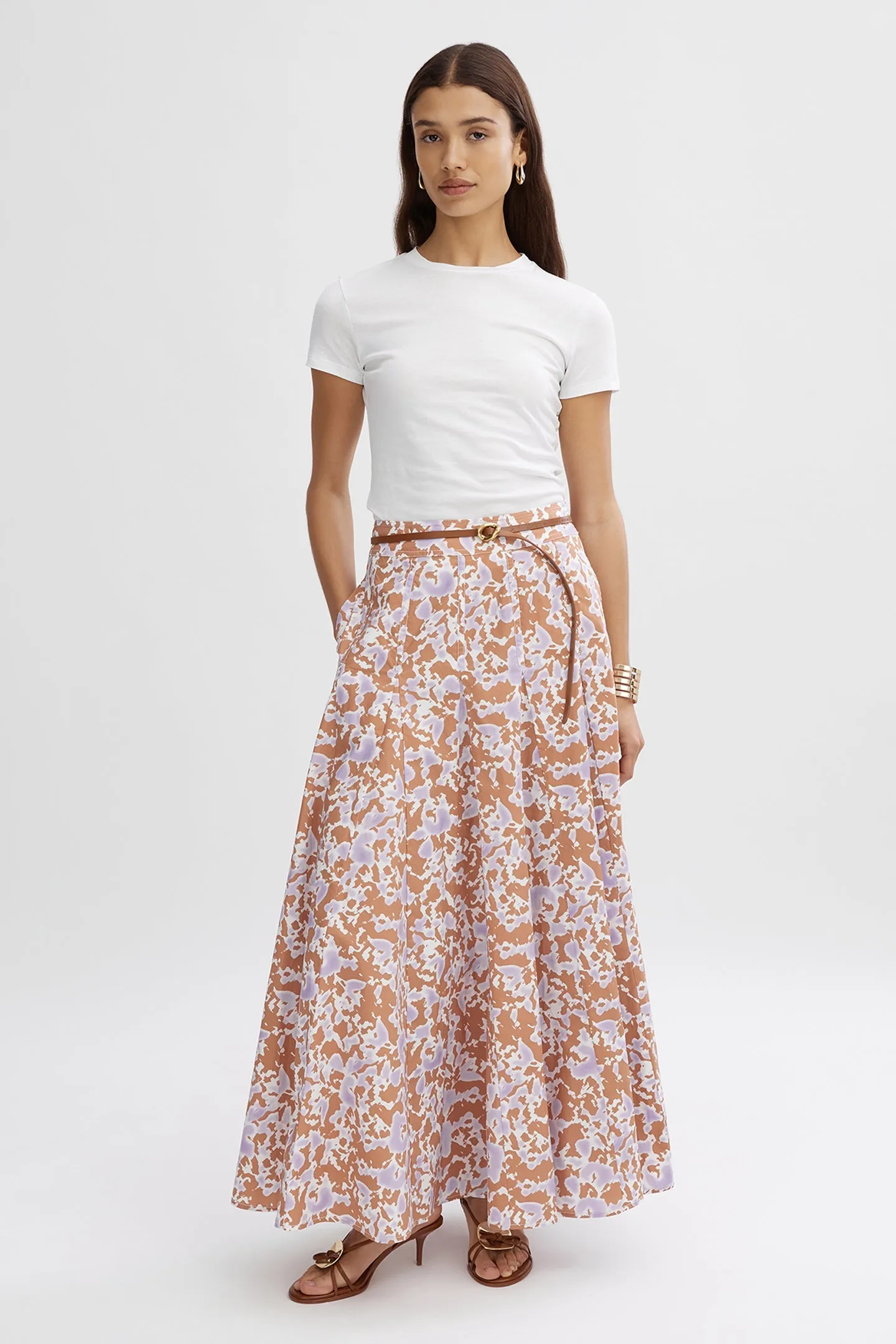 Irina Print Skirt