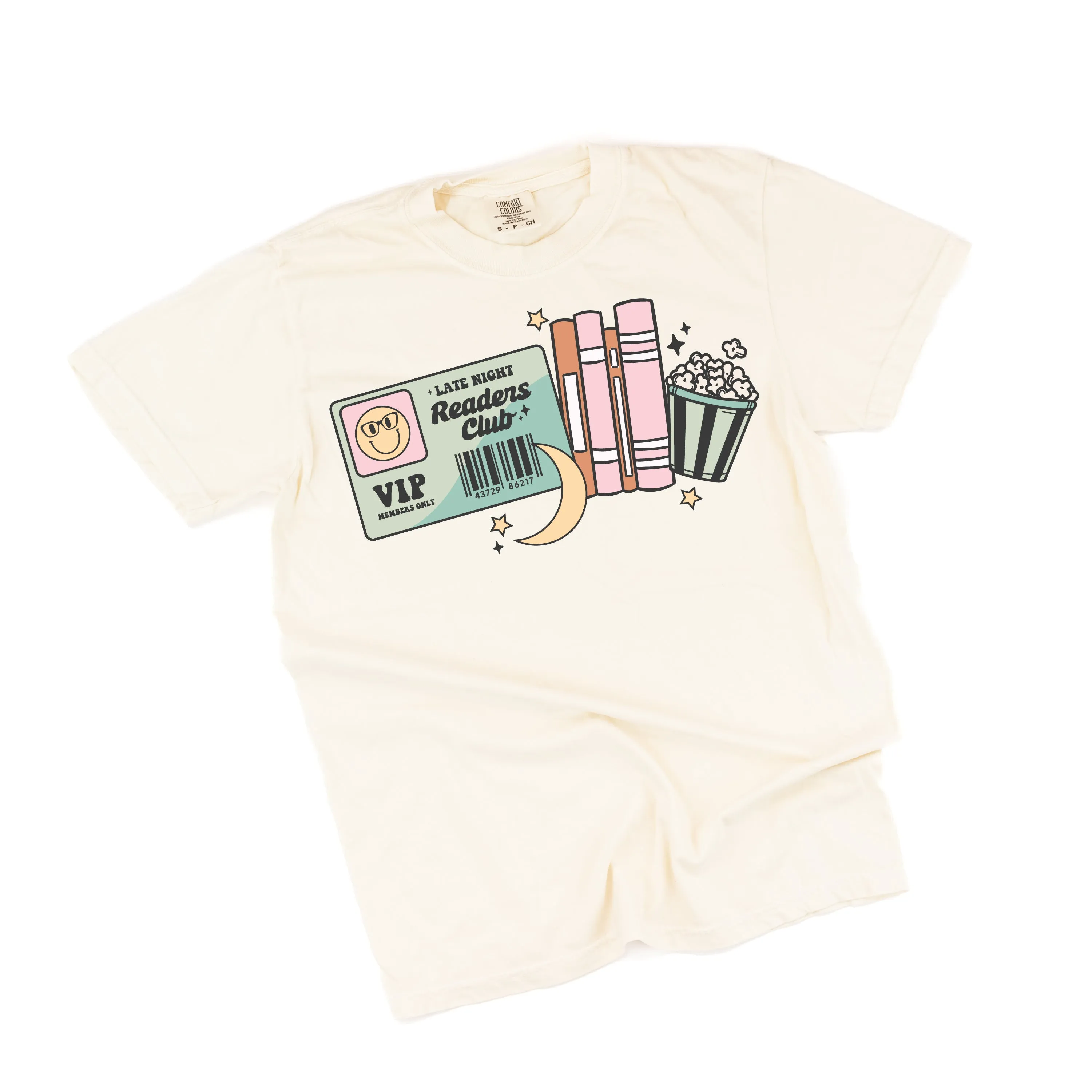 Late Night Readers Club - SHORT SLEEVE COMFORT COLORS TEE
