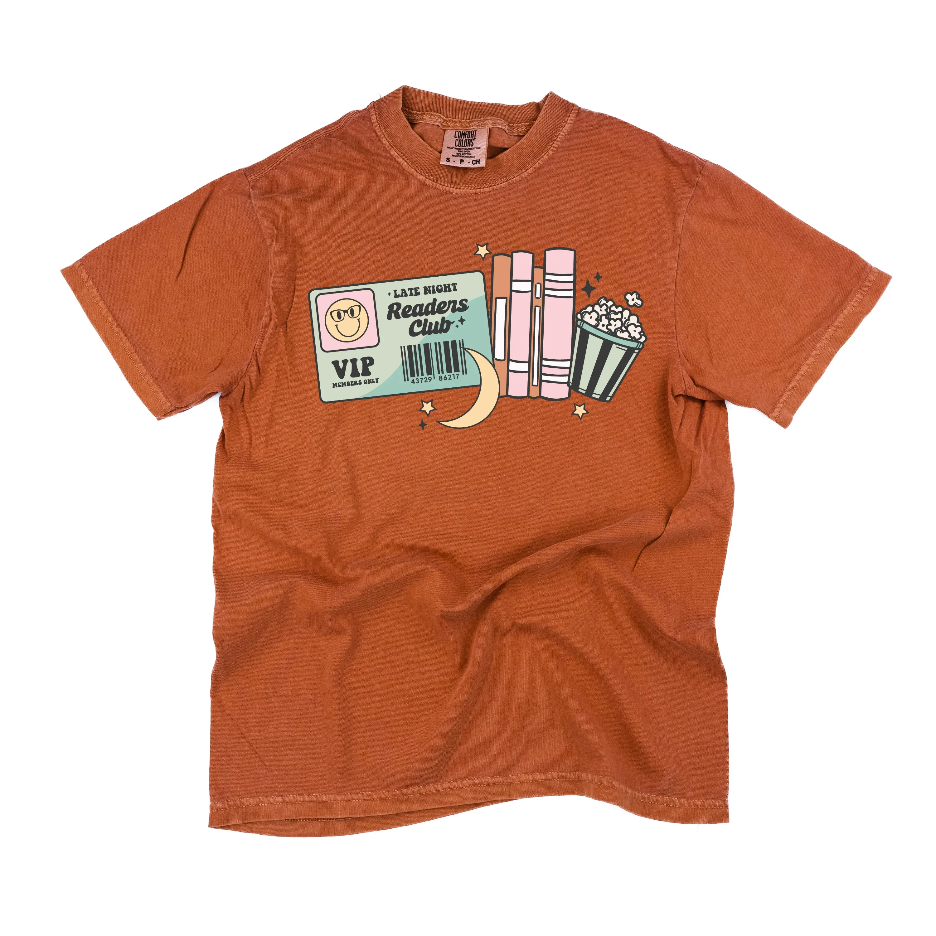 Late Night Readers Club - SHORT SLEEVE COMFORT COLORS TEE