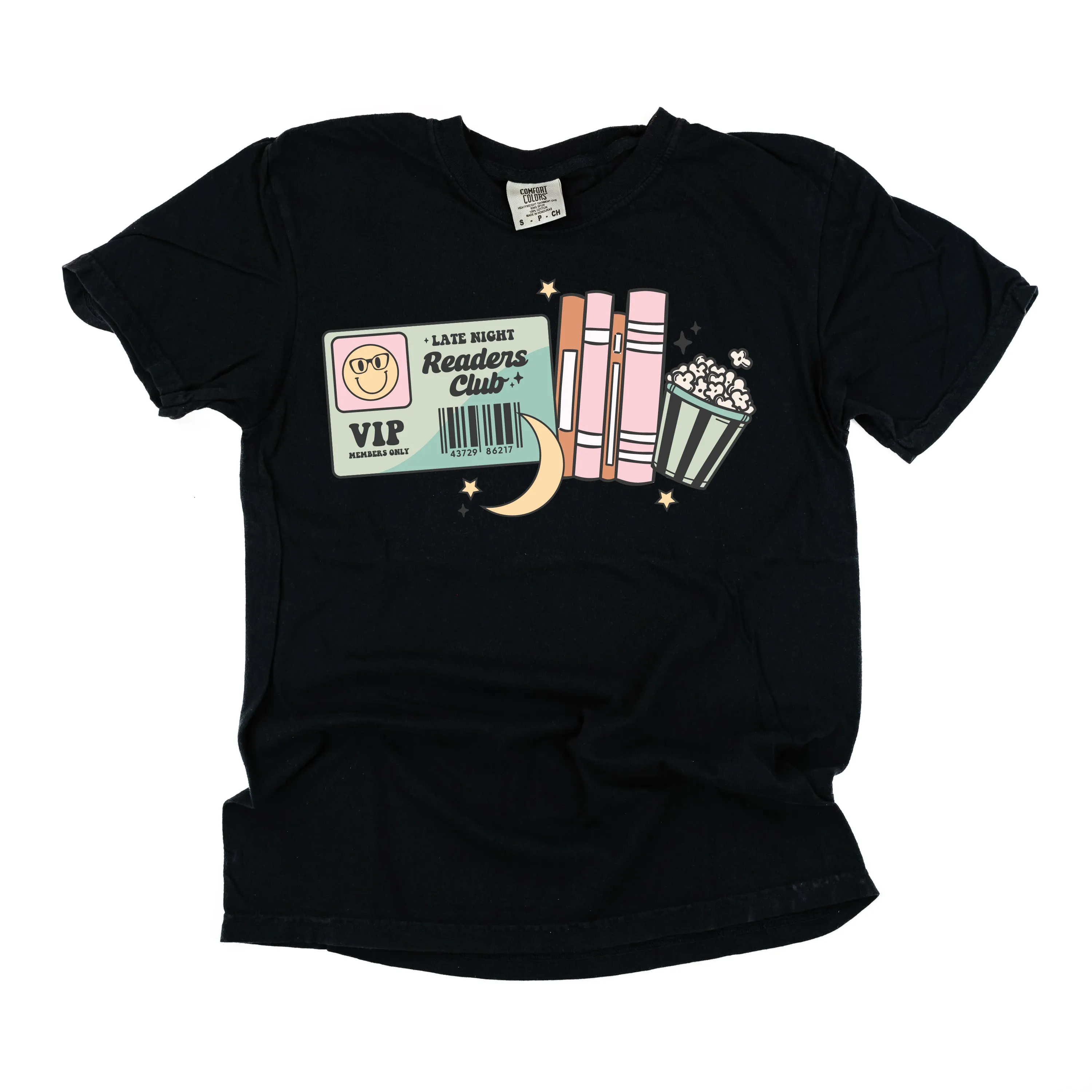 Late Night Readers Club - SHORT SLEEVE COMFORT COLORS TEE