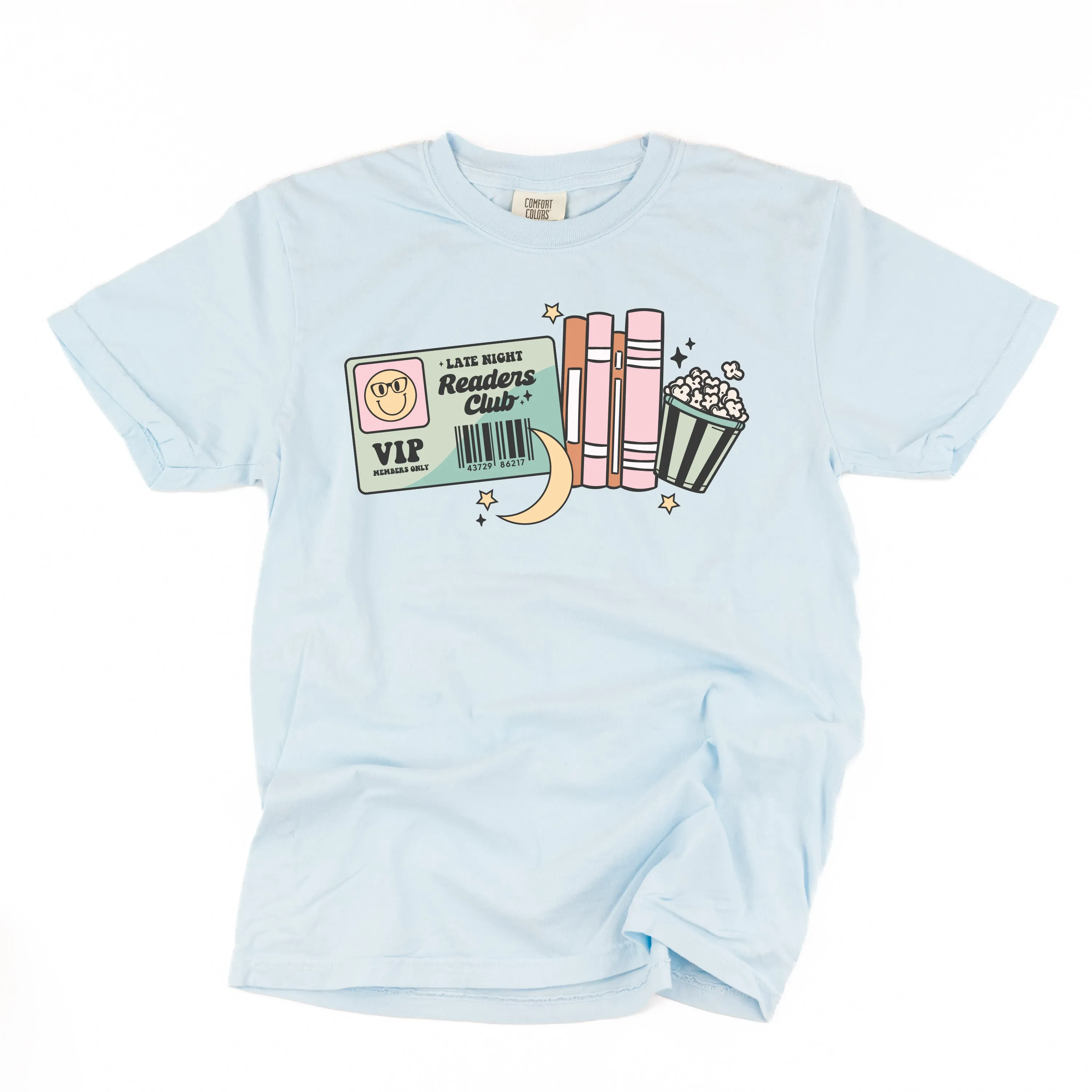 Late Night Readers Club - SHORT SLEEVE COMFORT COLORS TEE