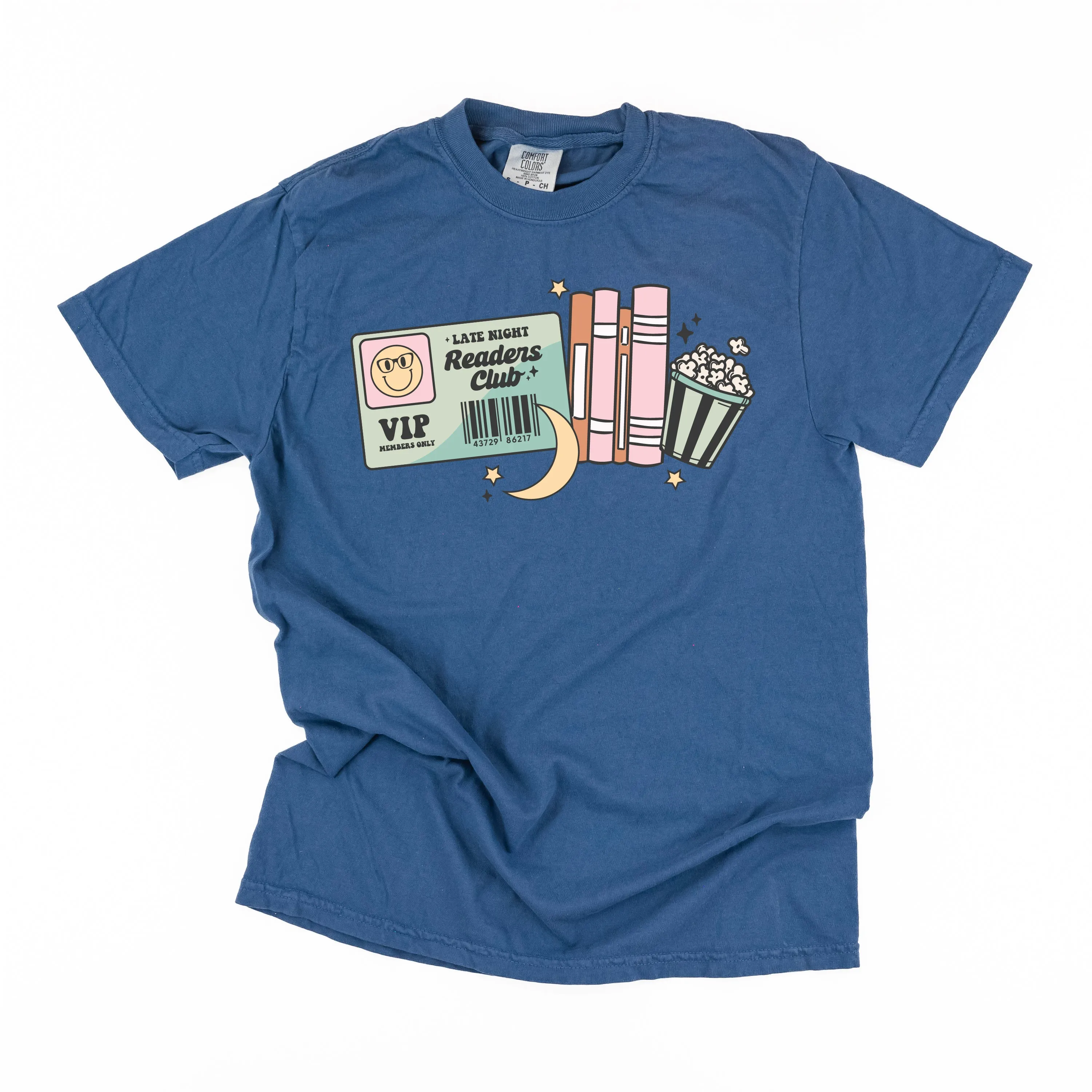Late Night Readers Club - SHORT SLEEVE COMFORT COLORS TEE