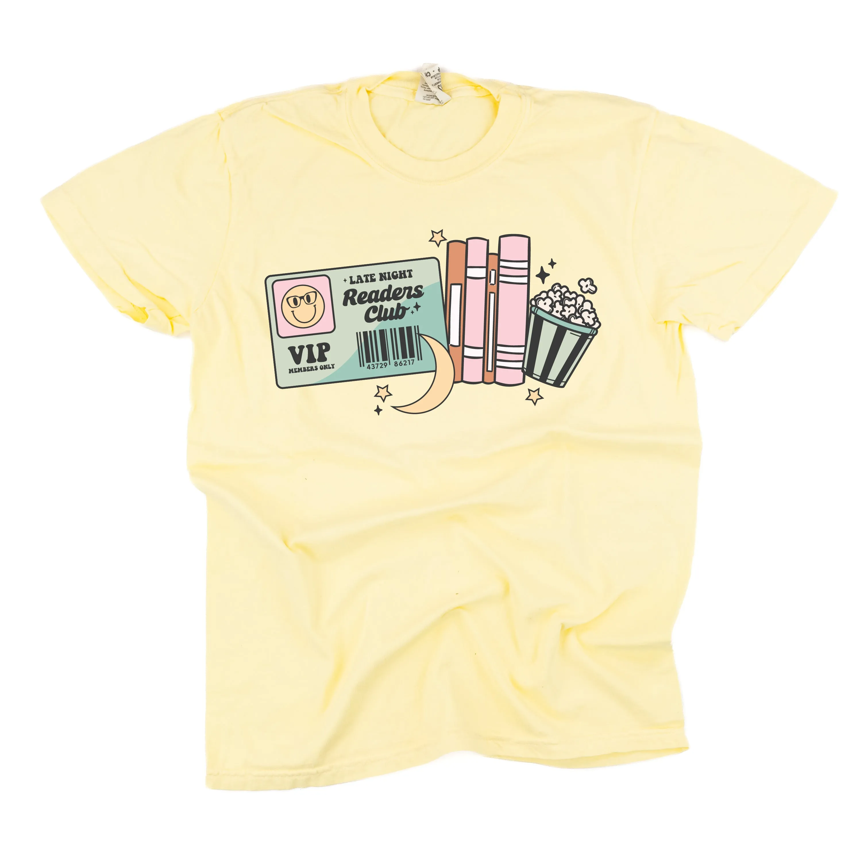 Late Night Readers Club - SHORT SLEEVE COMFORT COLORS TEE