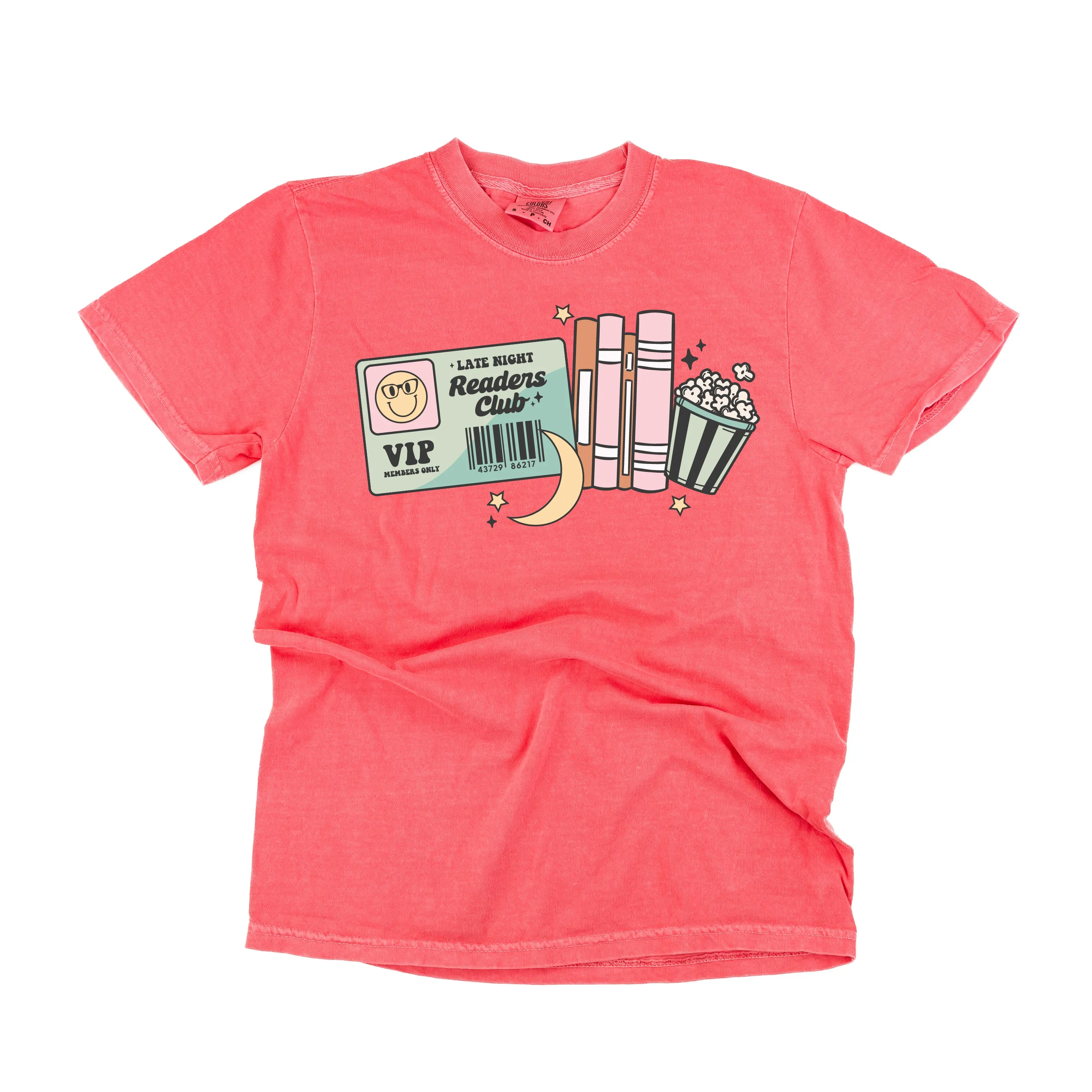 Late Night Readers Club - SHORT SLEEVE COMFORT COLORS TEE