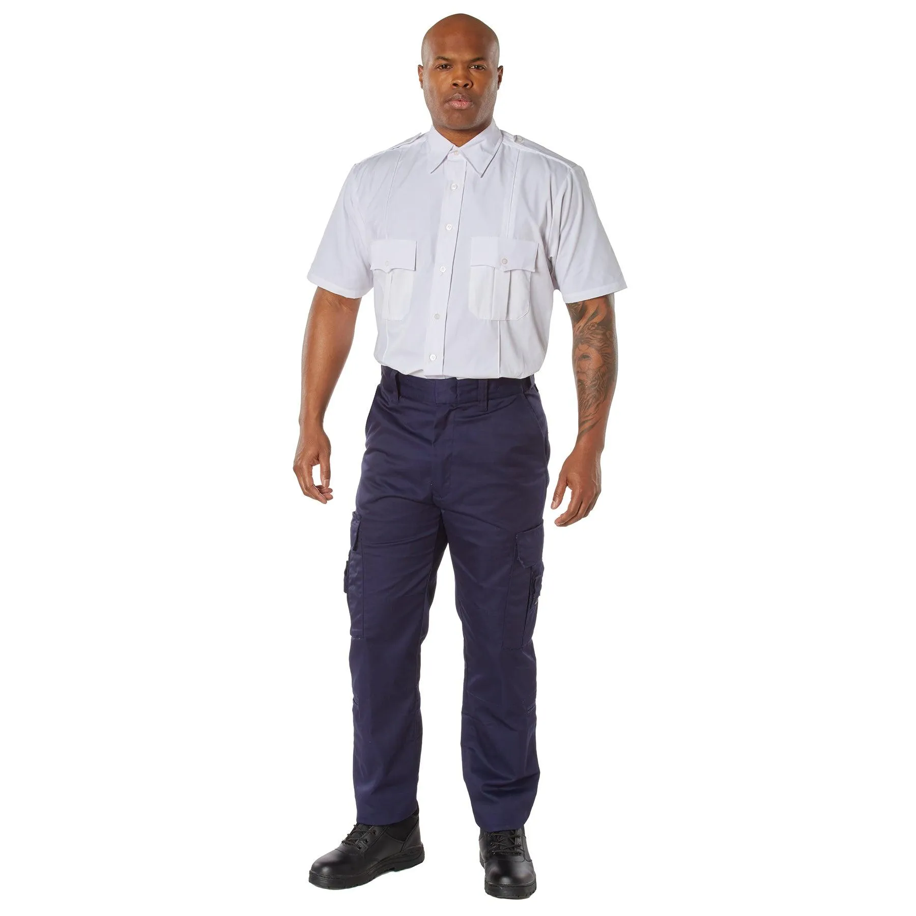 Mens Short Sleeve Uniform Shirt by Rothco