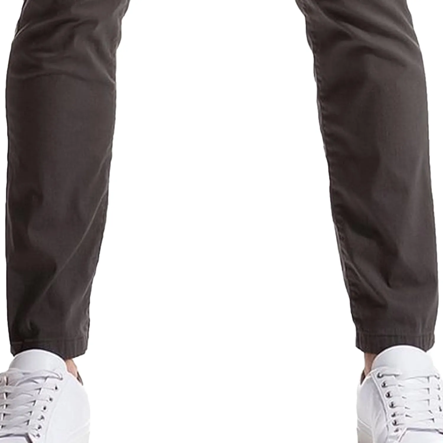 Men's Slim Fit Casual Straight Leg Pants Solid Business Quick Dry Trousers Stylish Classic Outdoor Pants