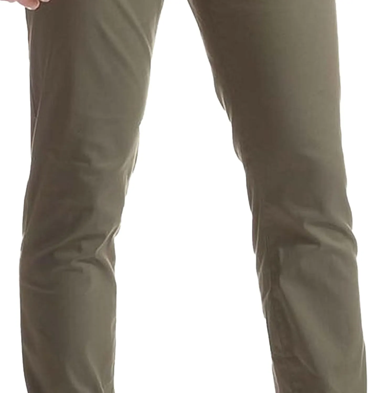 Men's Slim Fit Casual Straight Leg Pants Solid Business Quick Dry Trousers Stylish Classic Outdoor Pants
