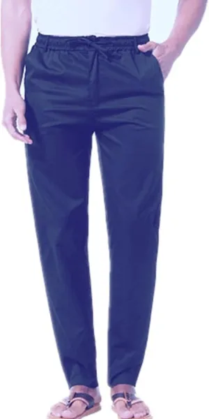 Men's Stretch Loose Fit Yoga Pants Comfort Classic Summer Trousers Cotton Linen Straight Leg Hiking Pants