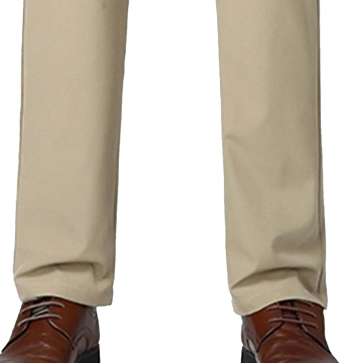 Men's Stretch Straight Leg Classic Pants Quick Dry Drawstring Summer Trousers Casual Solid Regular Fit Pants
