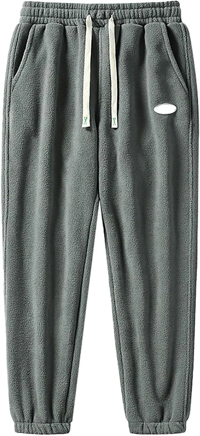 MIDOO Mens Joggers Sweatpants Slim Fit Elastic Bottom Sweat Pants Pockets Relaxed Fit Breathable Athletic Workout Joggers