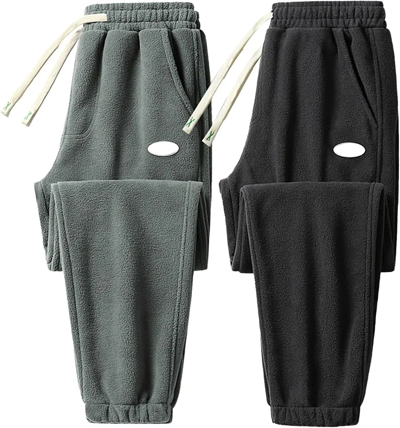 MIDOO Mens Joggers Sweatpants Slim Fit Elastic Bottom Sweat Pants Pockets Relaxed Fit Breathable Athletic Workout Joggers