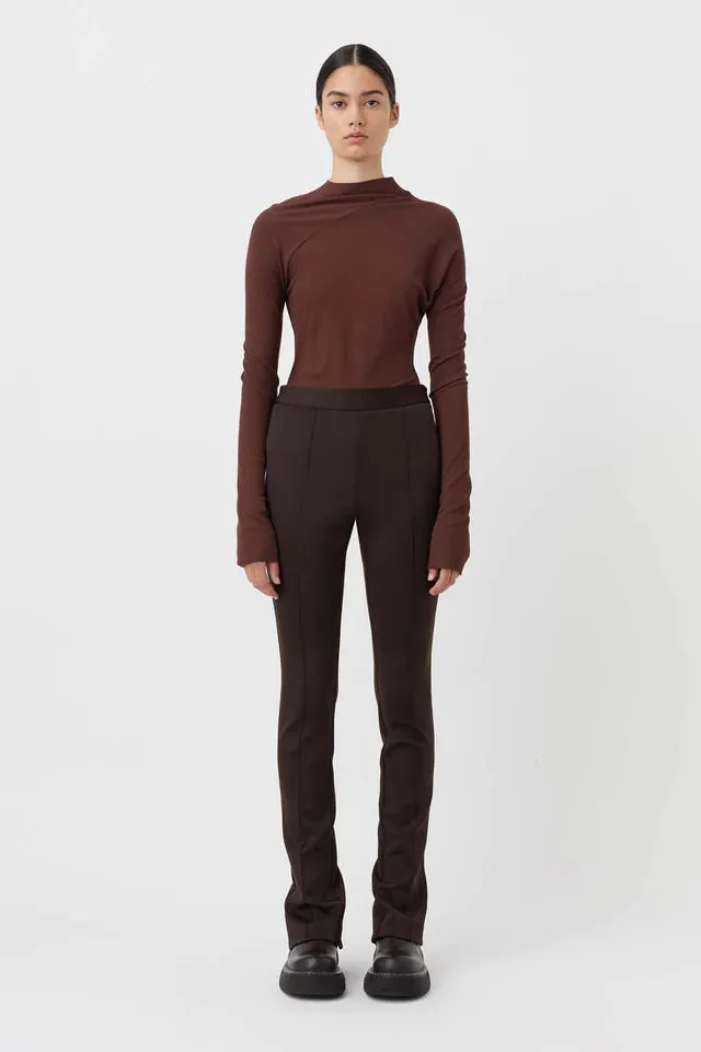 Opal Scuba Pant Chocolate