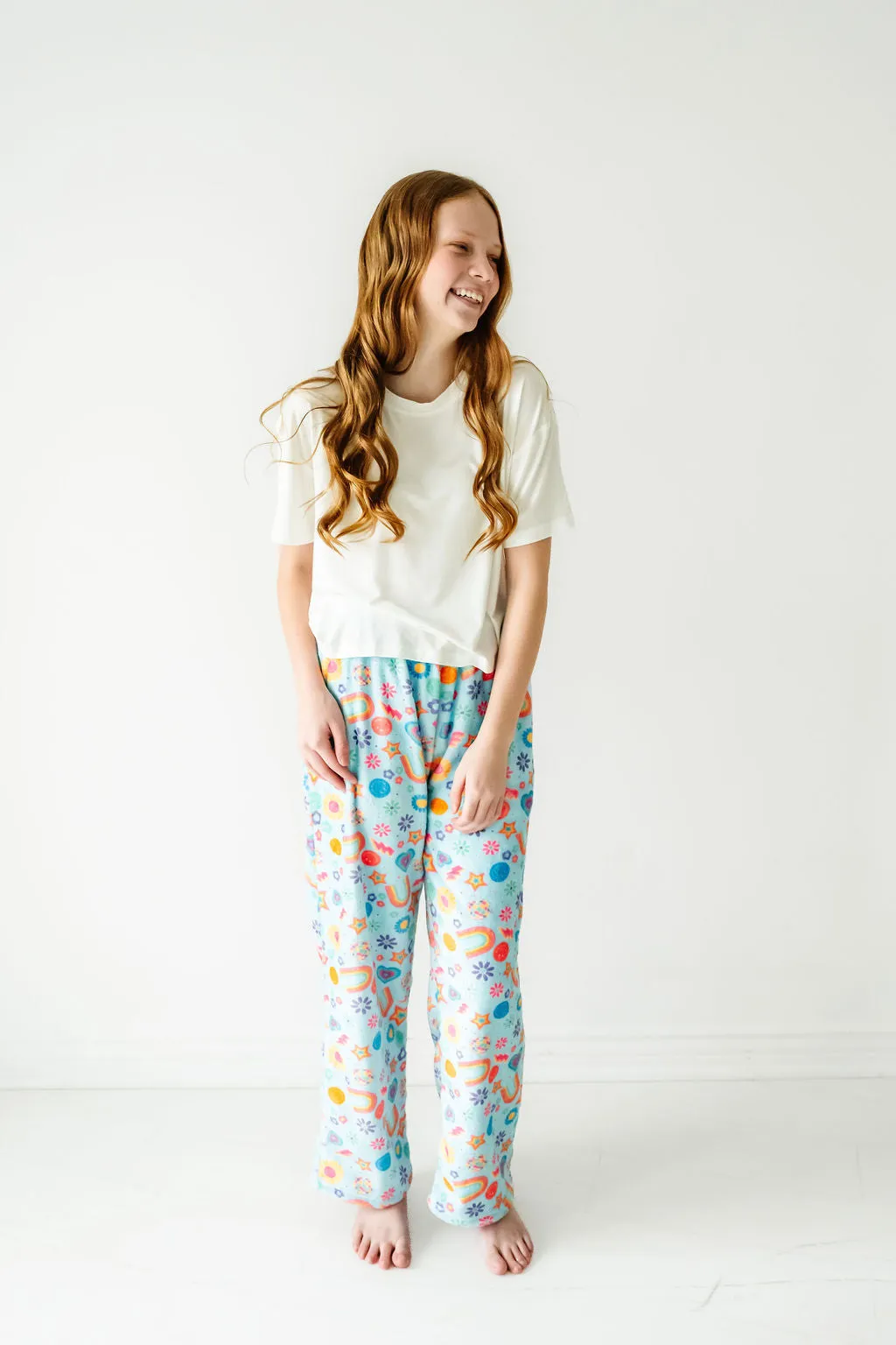 Plush Pants-Groovy Smiles