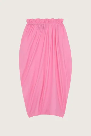 Ruffle Waist Tulip Skirt