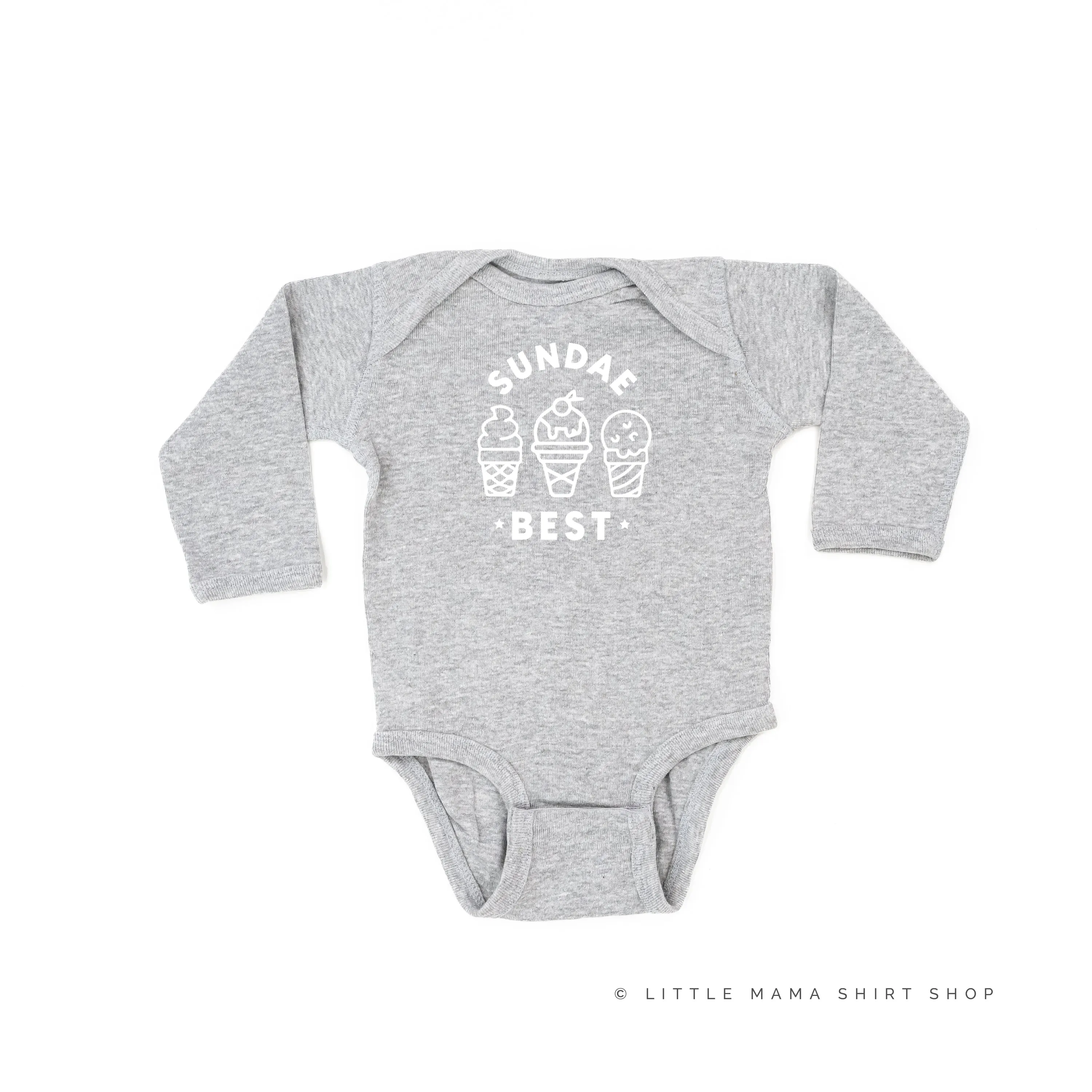 SUNDAE BEST - (Full Size) - Long Sleeve Child Shirt