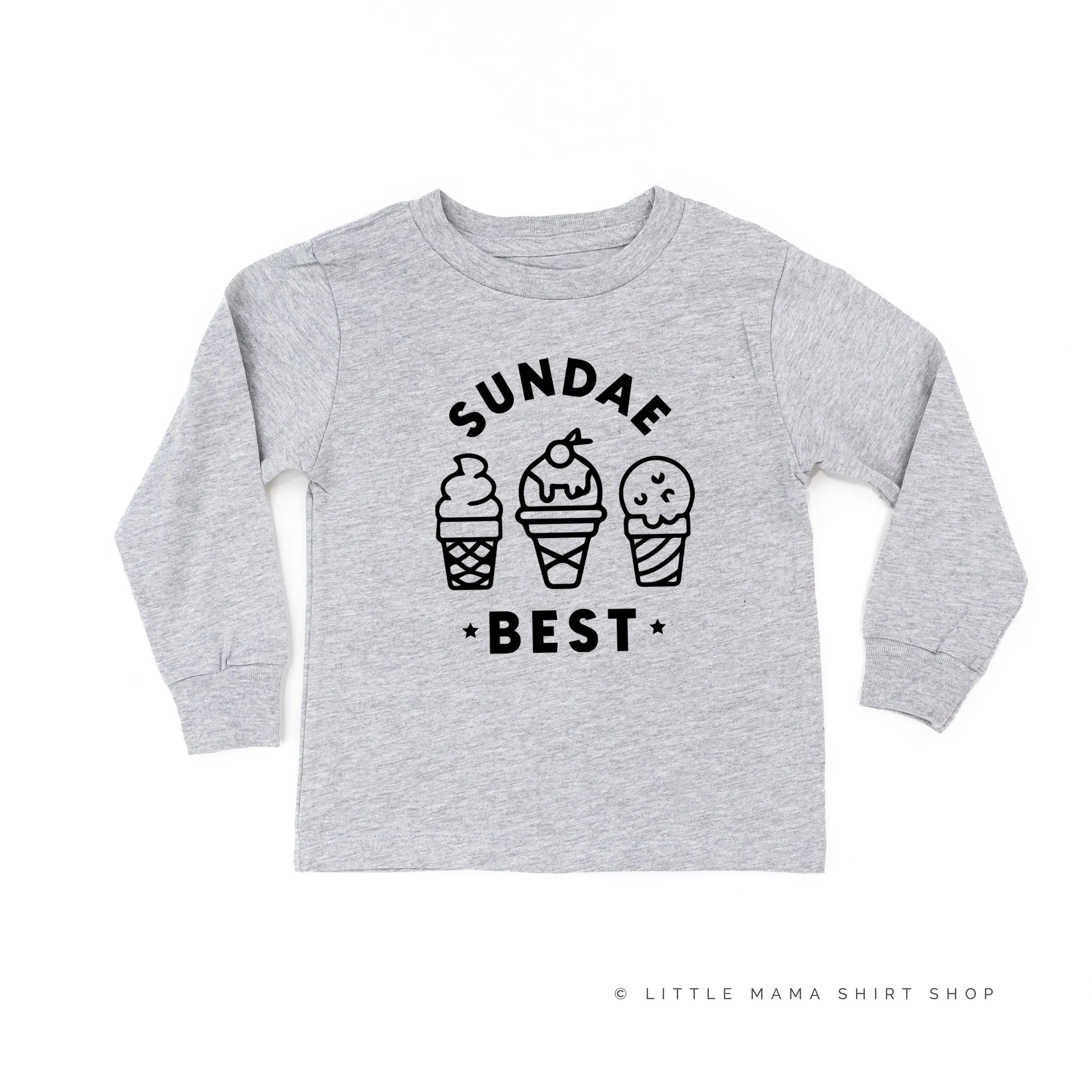 SUNDAE BEST - (Full Size) - Long Sleeve Child Shirt