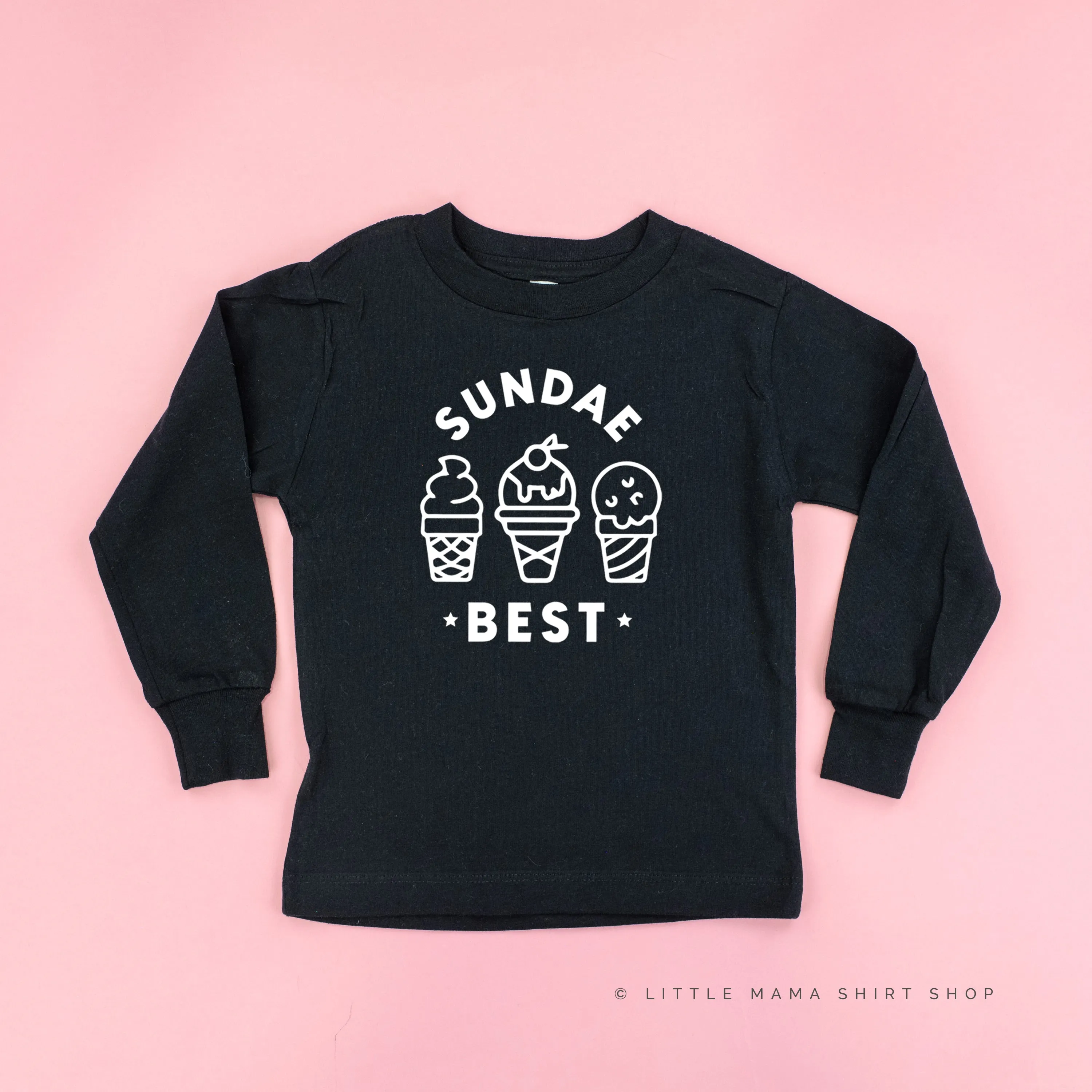 SUNDAE BEST - (Full Size) - Long Sleeve Child Shirt