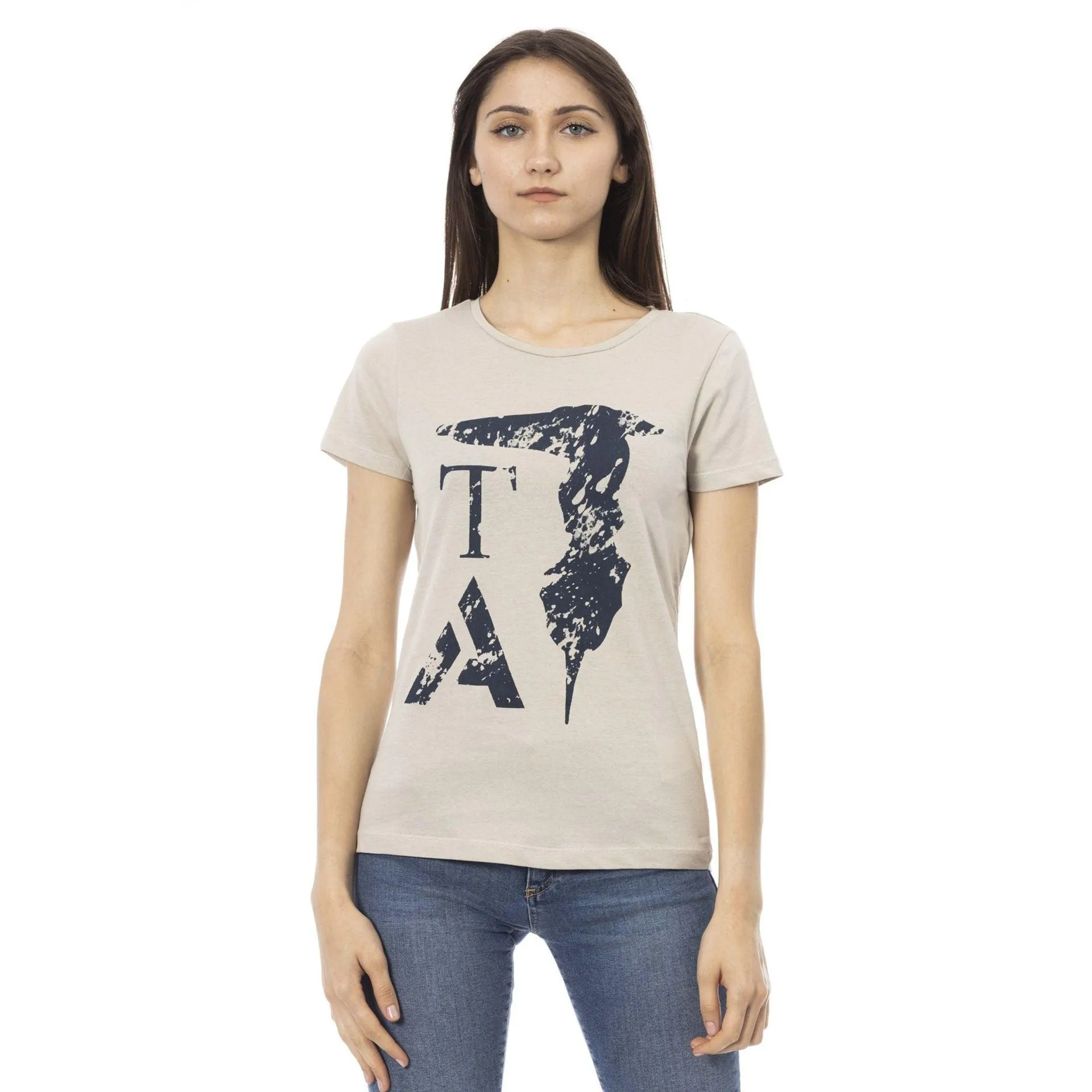 Trussardi Action Women T-Shirts - Brown Brand T-shirts