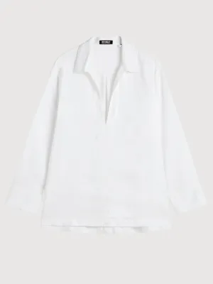 Vega Shirt Woman White | Ecoalf