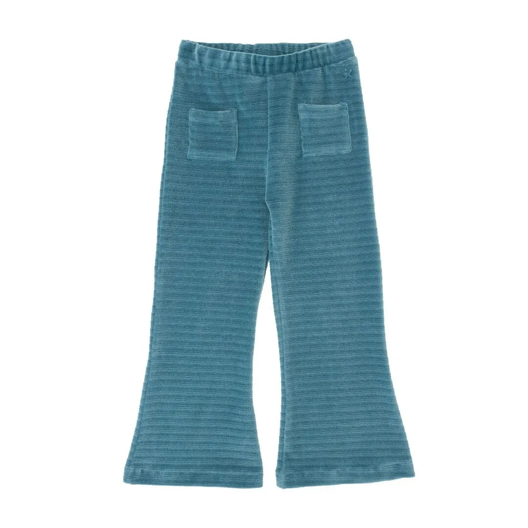 Velvet Pants in Green