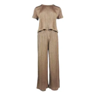 Women's Tracksuit Clothing Crop Top Pants Outfit Two-piece Set