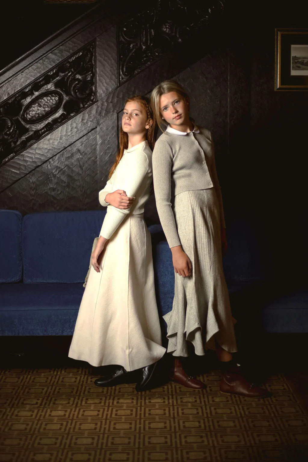 Wool Maxi Skirt