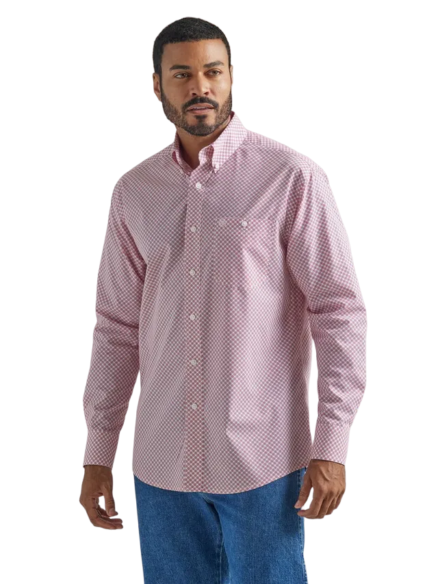 Wrangler Men's Classic Long Sleeve Shirt - Big